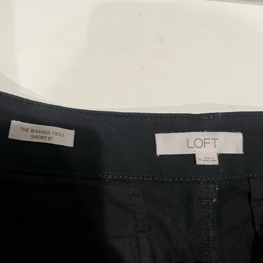 Loft women’s Chico shirts size 10 Black